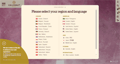 Desktop Screenshot of callebaut.com